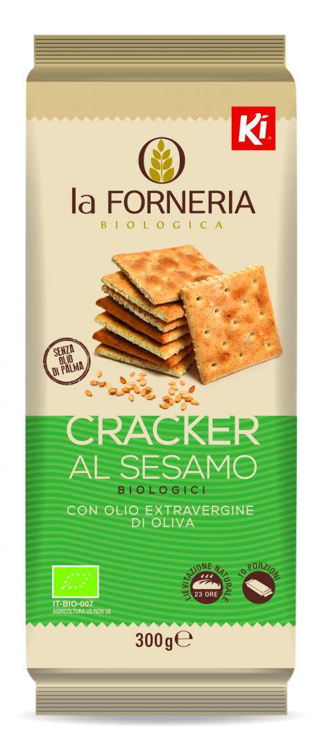 Organic Sesame Crackers | Ekowarehouse