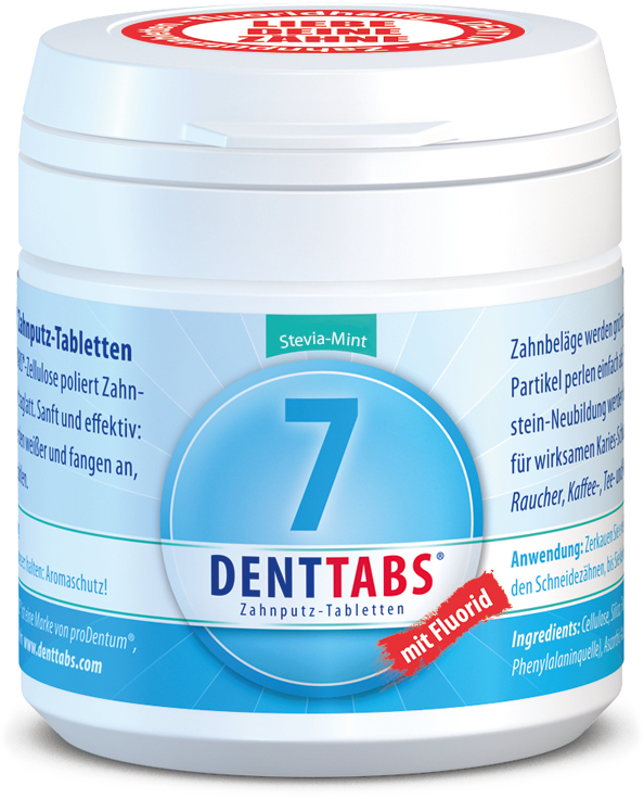 Denttabs Dentifrice Tablets with fluoride (DENTTABSZahnputztabletten