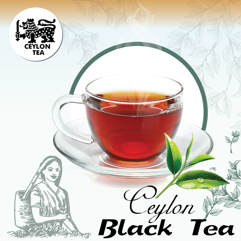 Organic Ceylon Black Tea Sri Lanka Premium Quality for Europe