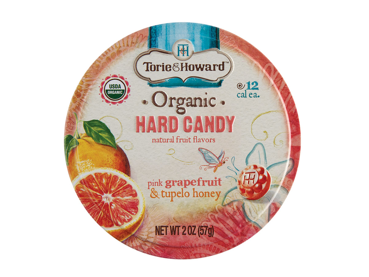 Grapefruit & Honey Organic Hard Candy 2 oz tin Ekowarehouse