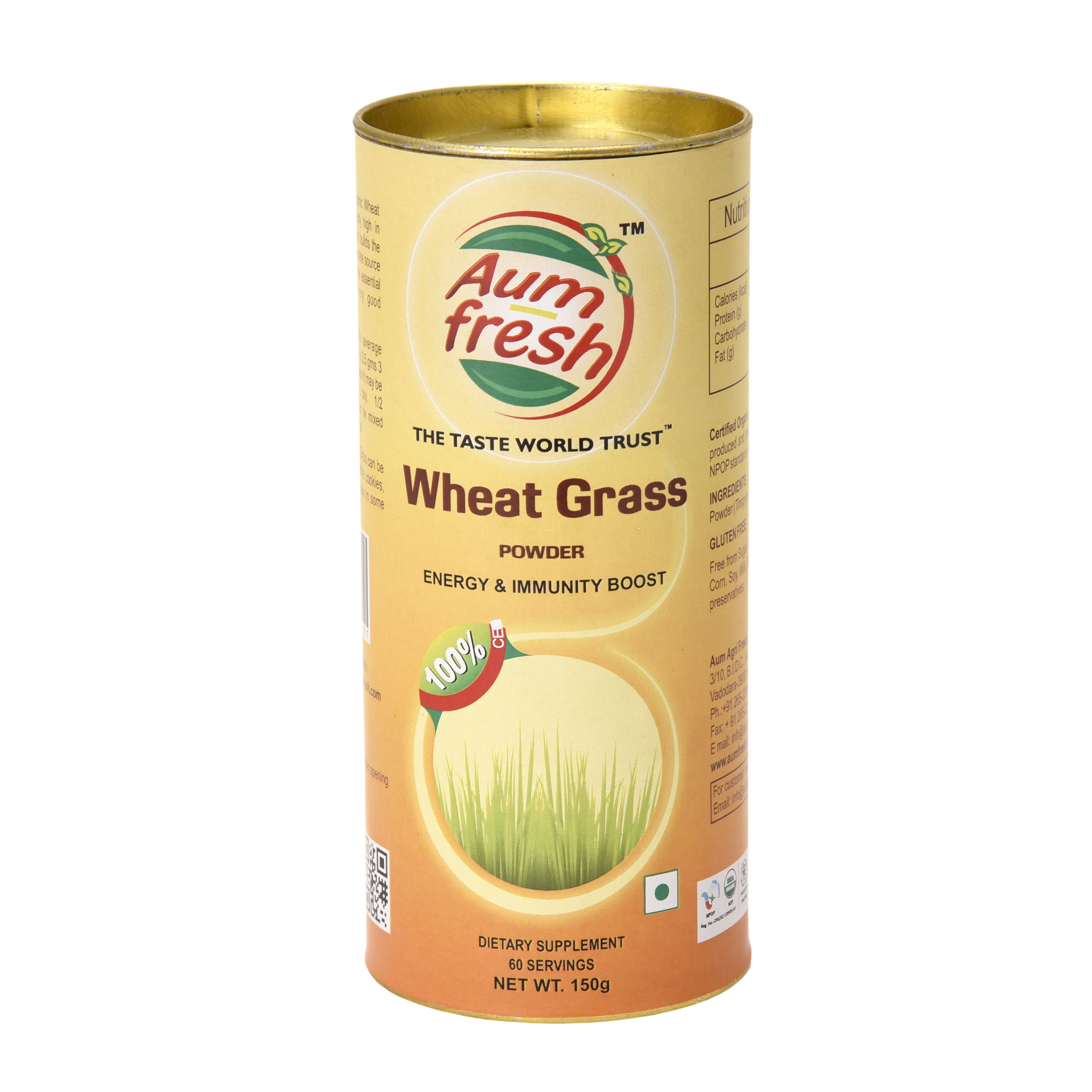 Freeze Dried Wheatgrass Powder Ekowarehouse