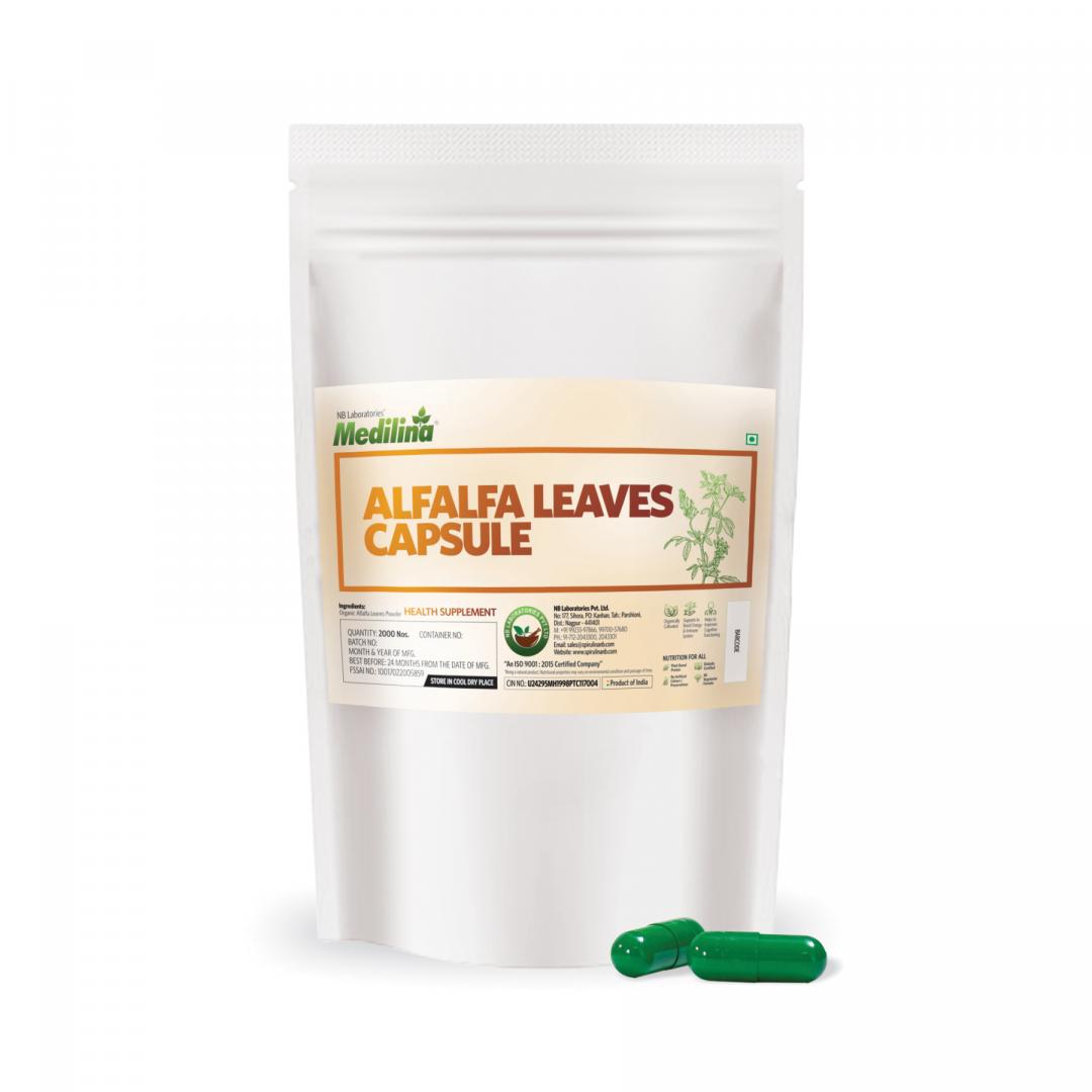 Alfalfa Capsules Ekowarehouse
