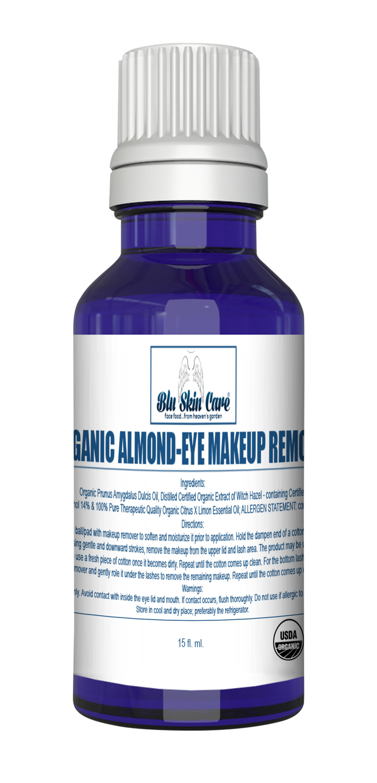 USDA Certified Organic Almond Eye Makeup Remover Ekowarehouse