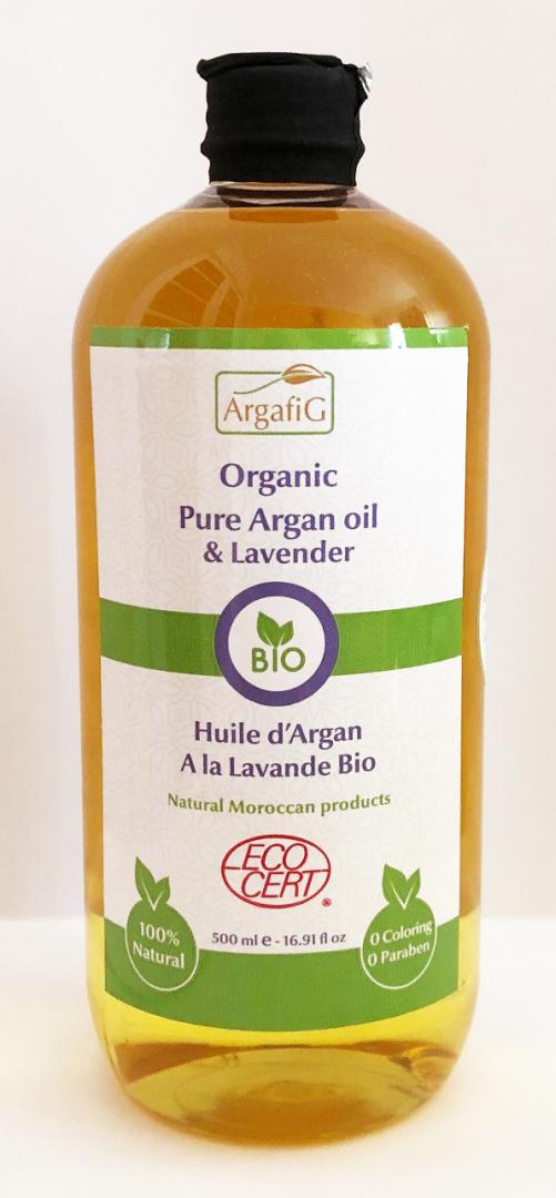 Organic Scented Argan Oil with Lavender Ekowarehouse