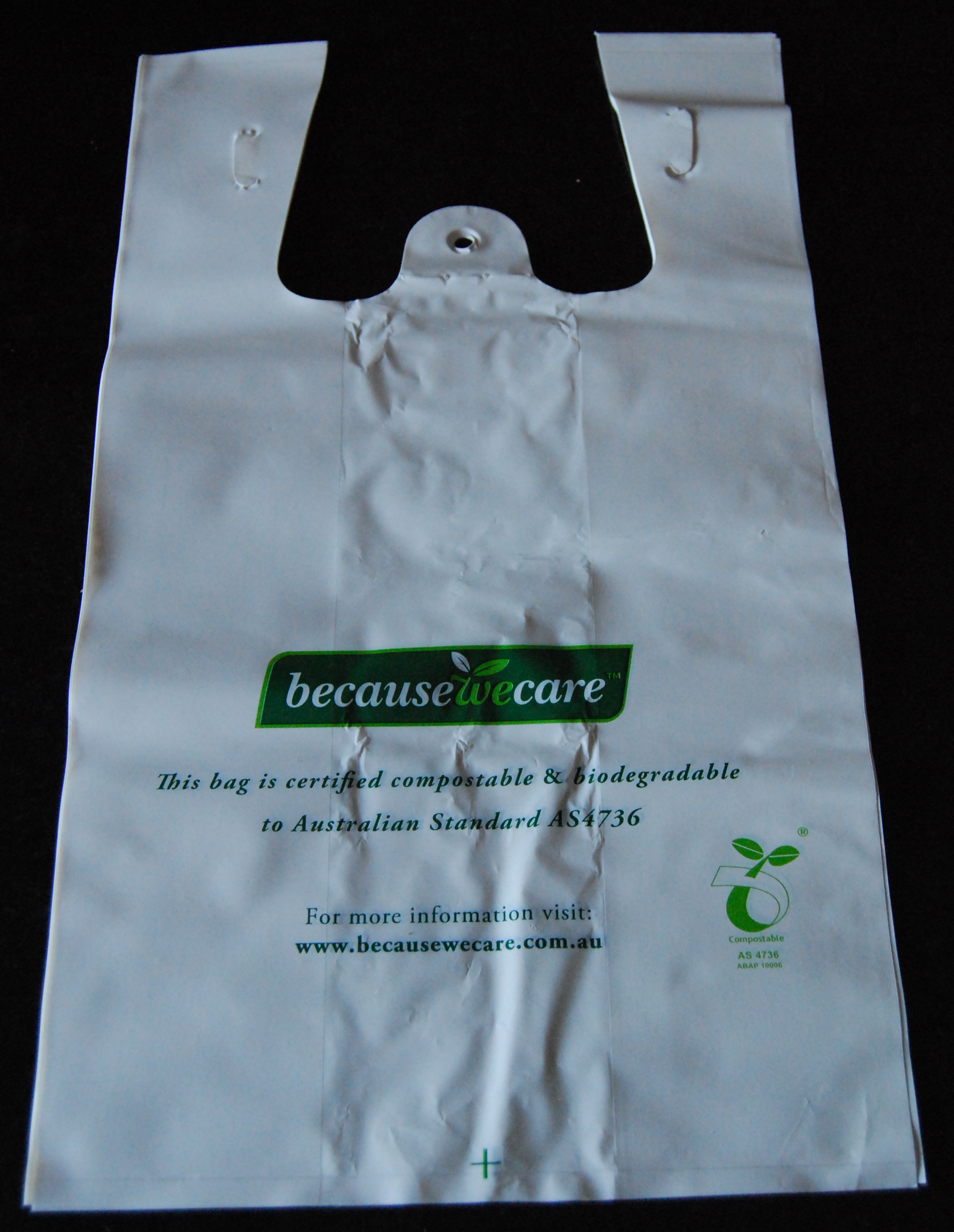 BF90A Biodegradable and Compostable Retail Carry Bags Ekowarehouse