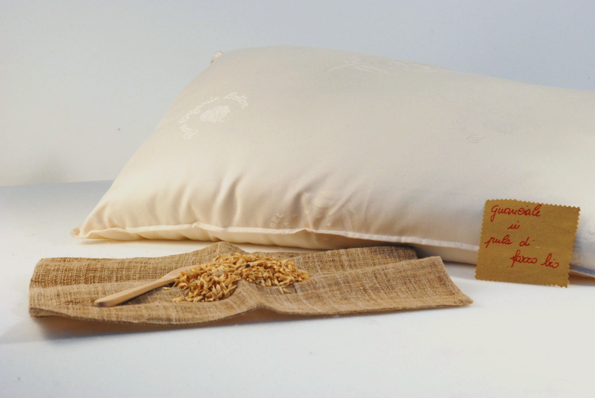 Organic spelt husk pillow Ekowarehouse