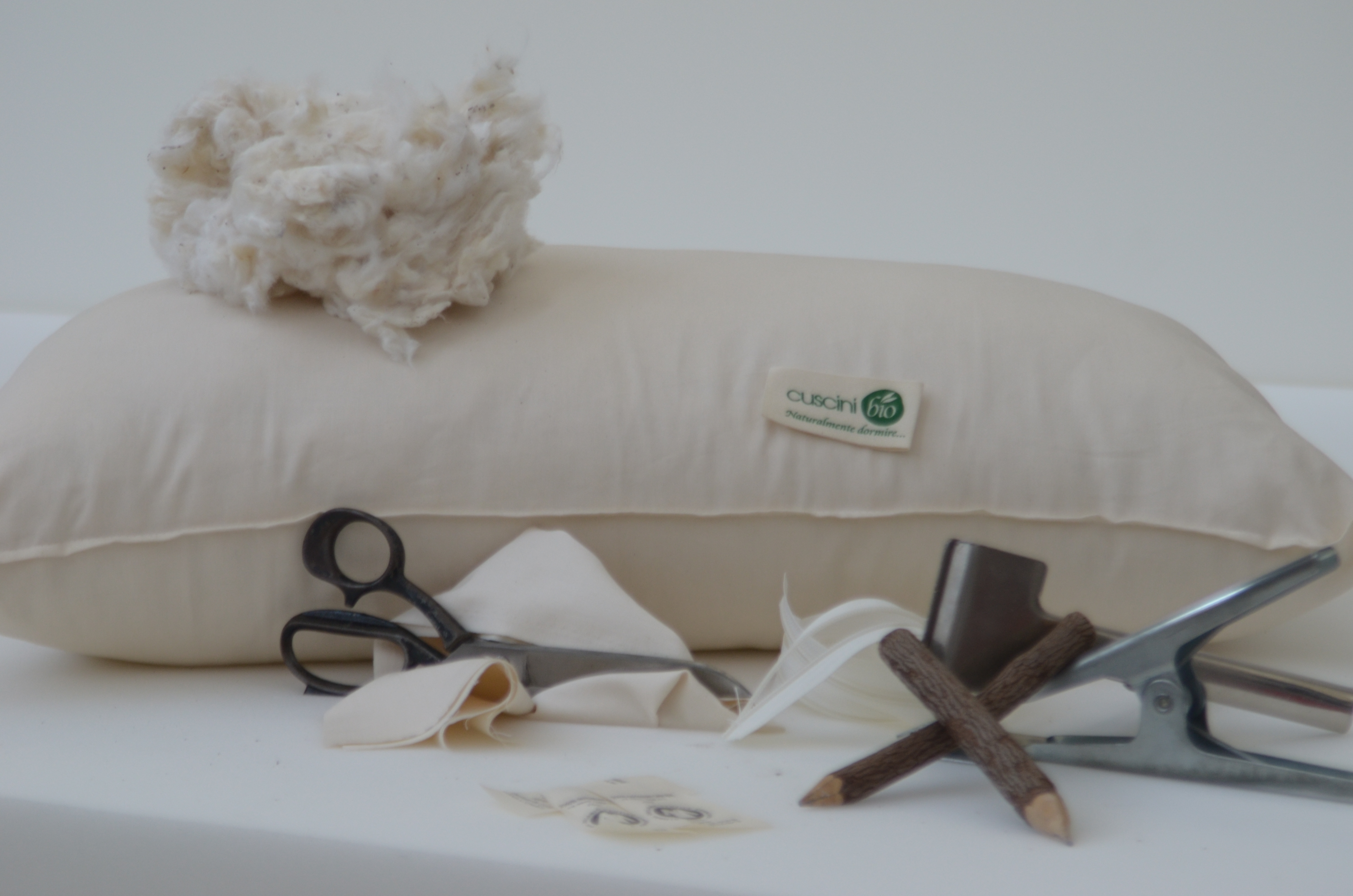 Organic cotton pillow Ekowarehouse