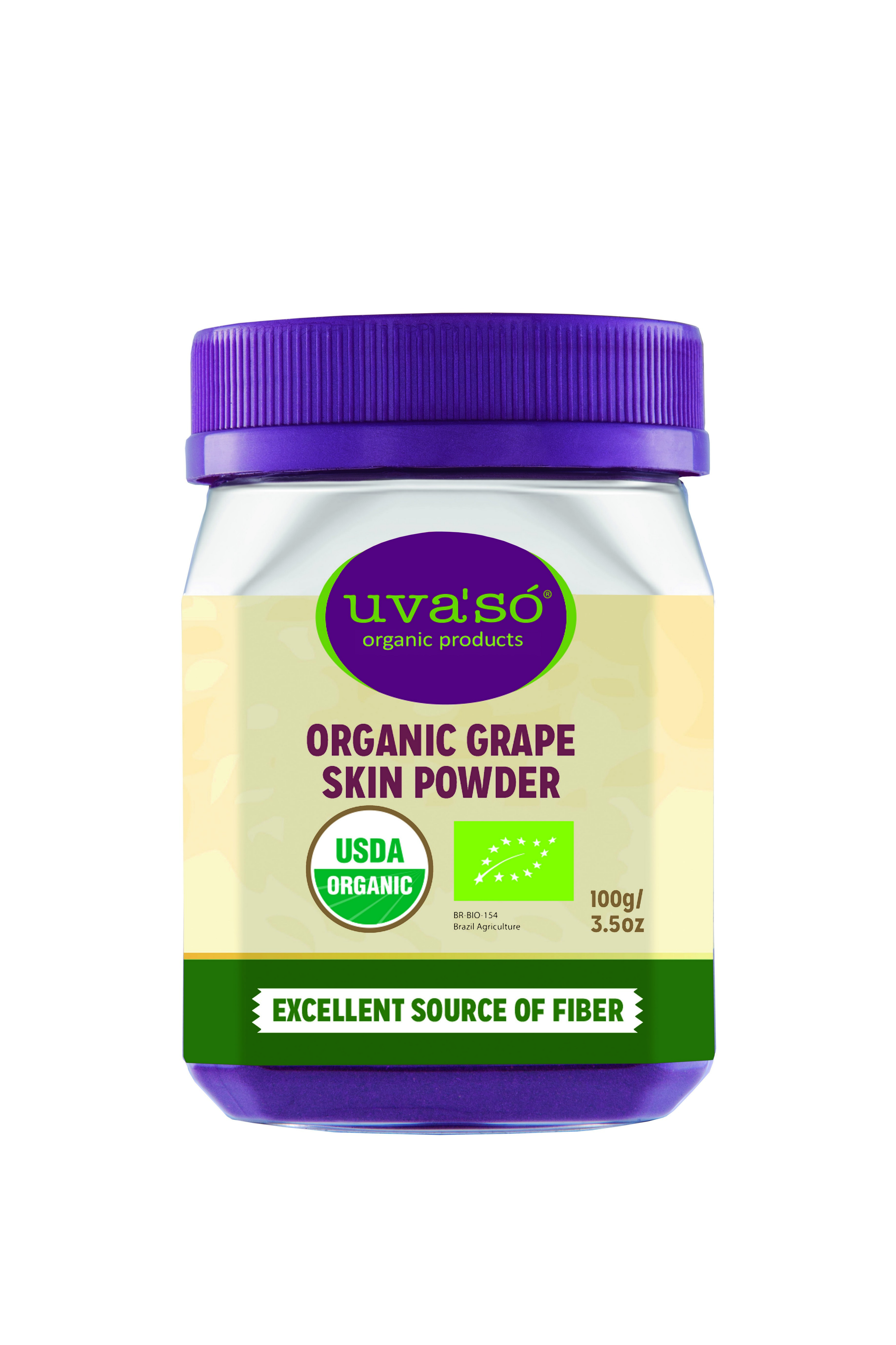 USDA CERTIFIED ORGANIC GRAPE SKIN POWDER Ekowarehouse