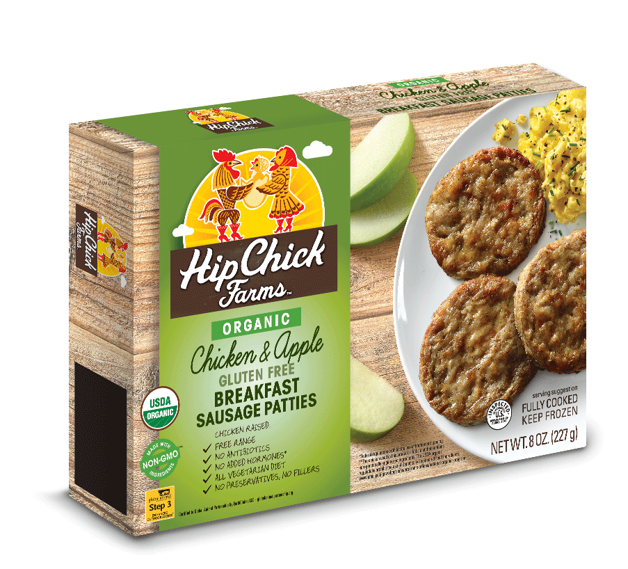 Organic Gluten Free Chicken Breakfast Apple Sausage Ekowarehouse