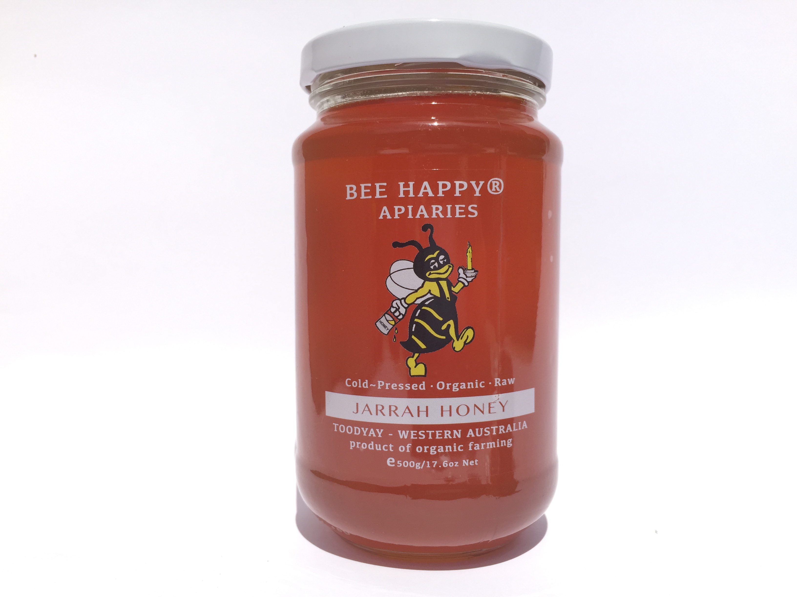 Certified Organic Active Jarrah Honey T.A. 19+ Ekowarehouse