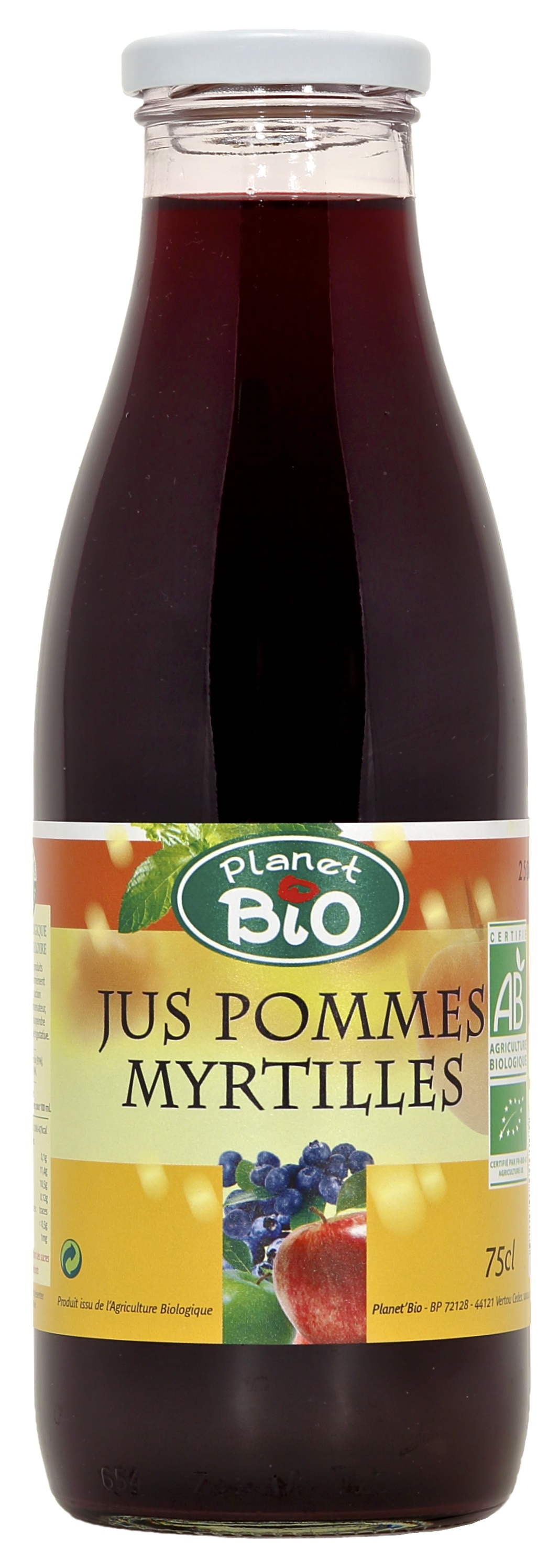 Organic Apple & Blueberry Juice Ekowarehouse