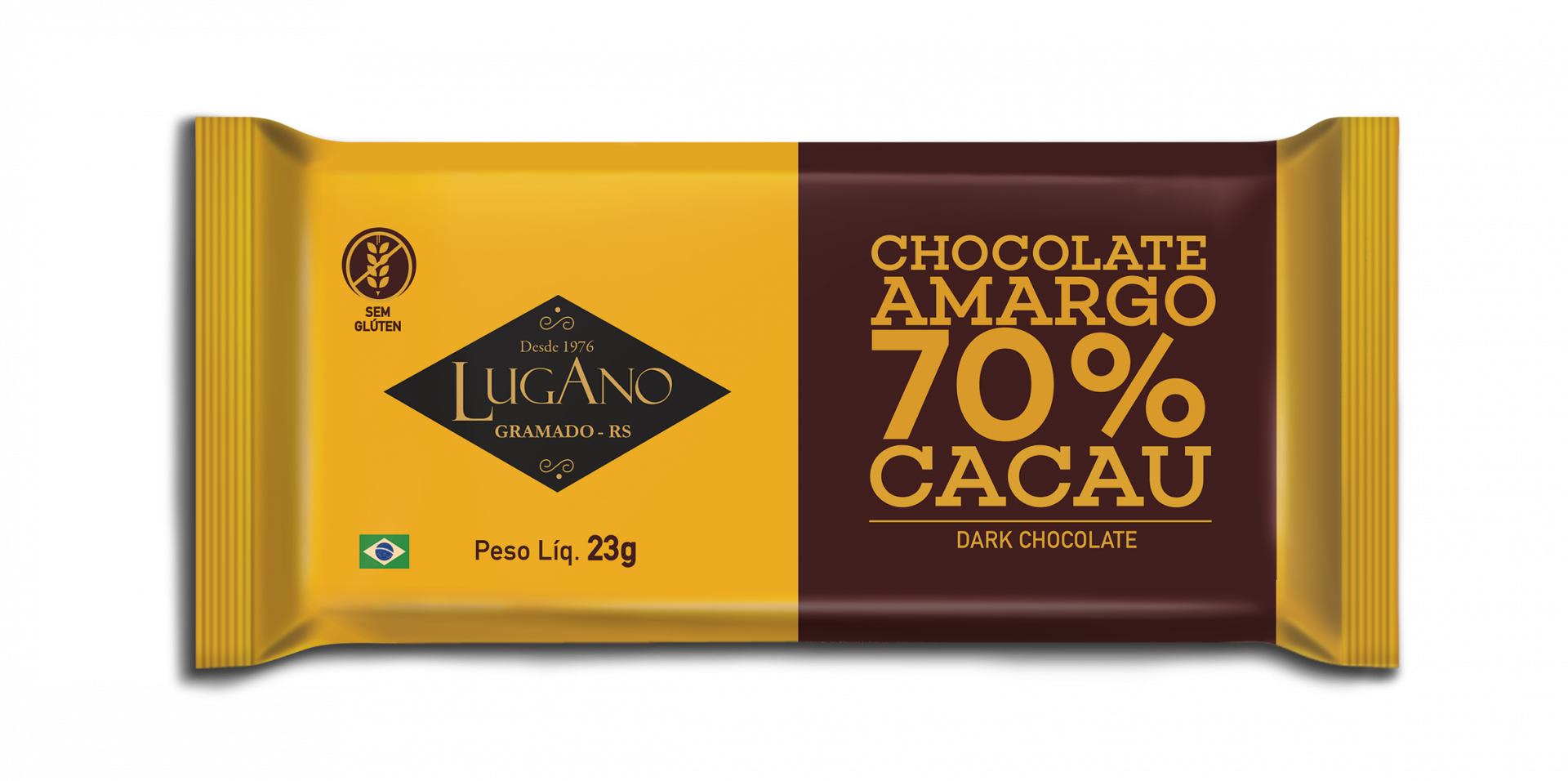 Lugano Dark Chocolate Bar Ekowarehouse