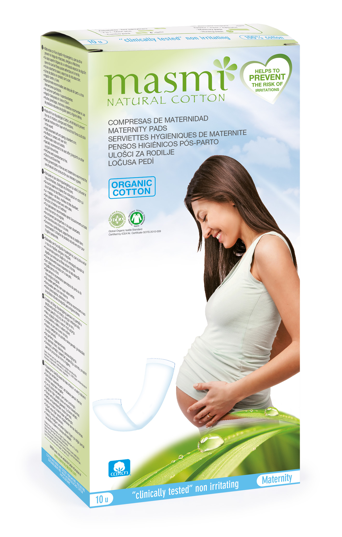 Organic Cotton Maternity Pads Ekowarehouse