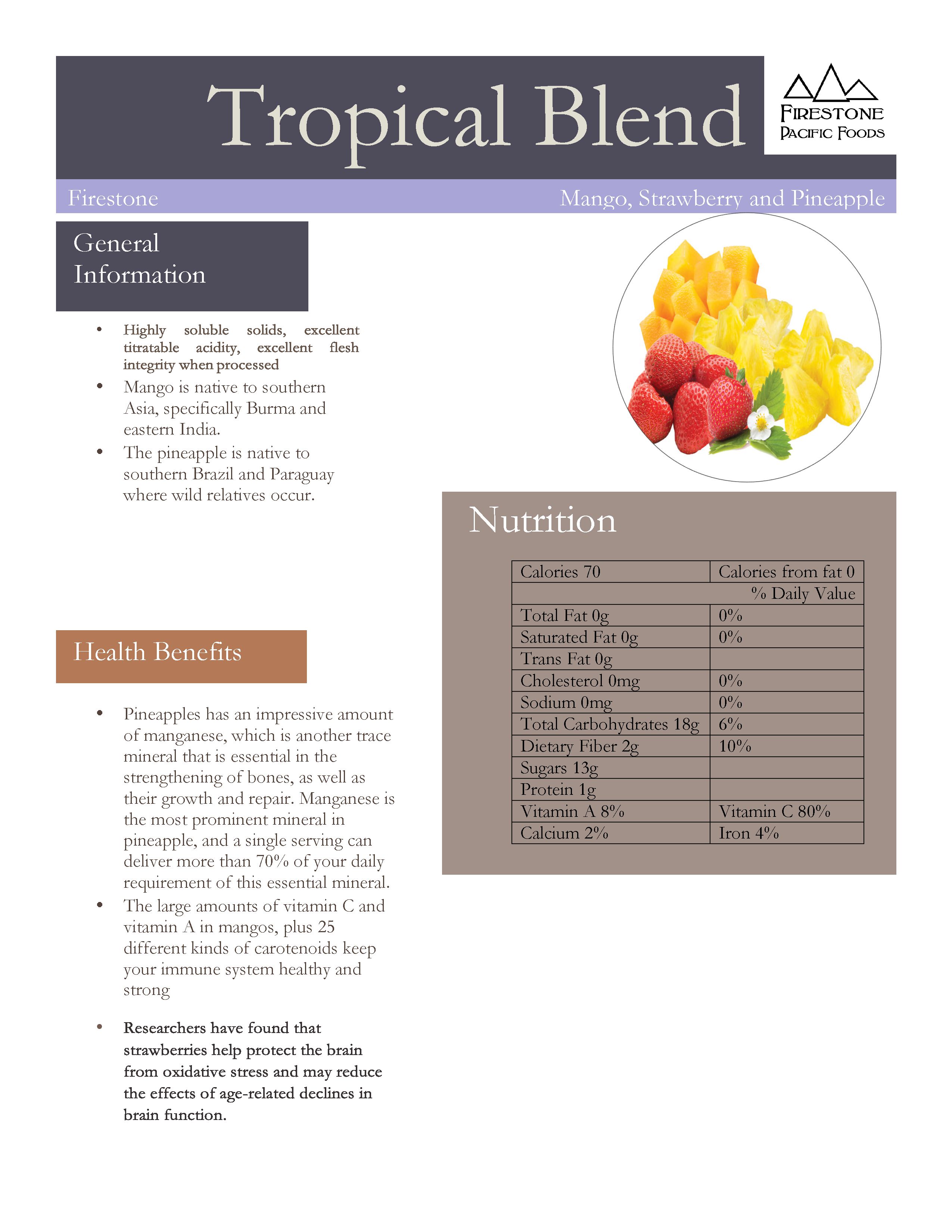 Frozen Fruit Blend Ekowarehouse