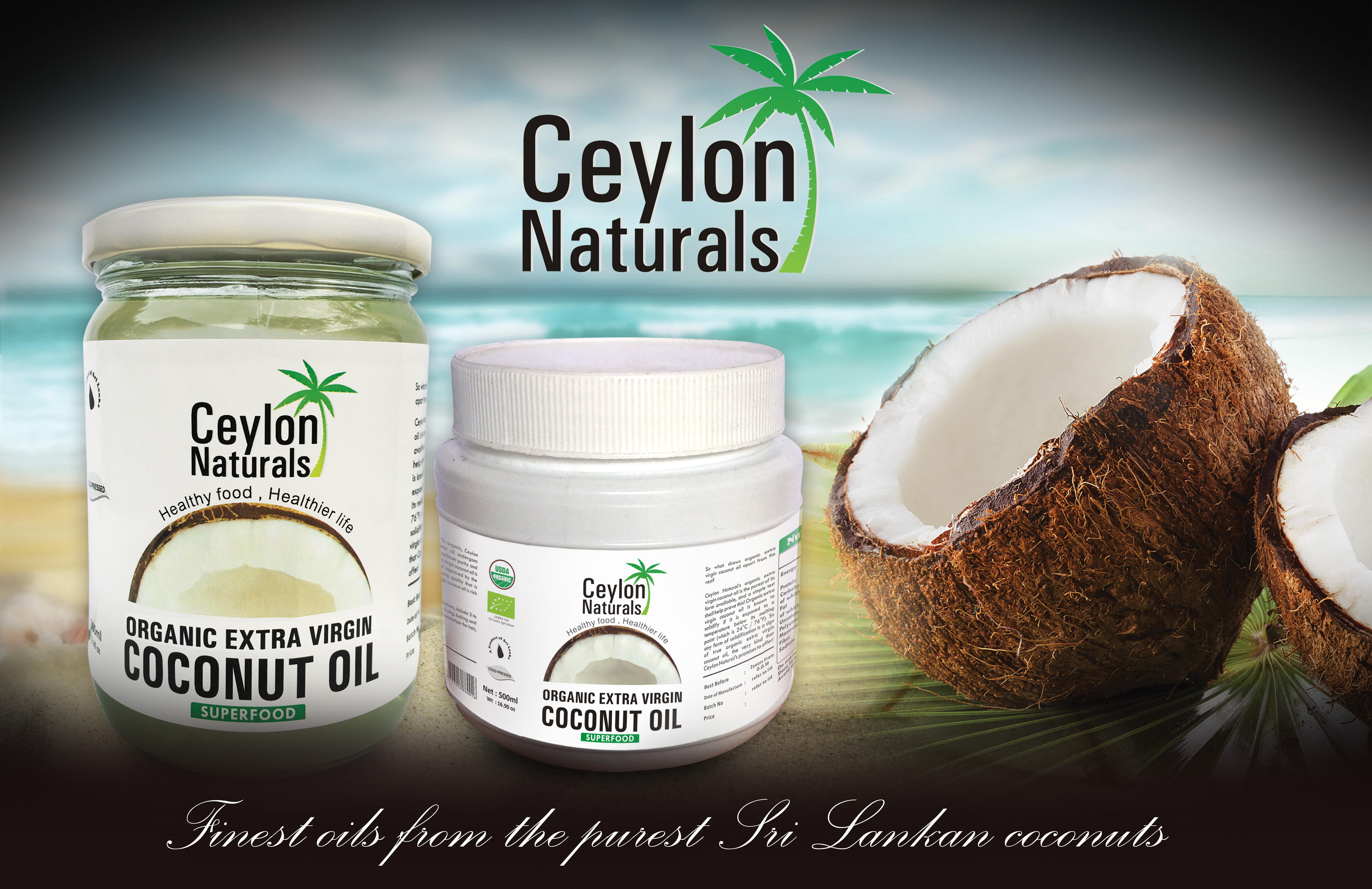 Organic Extra Virgin Coconut Oil Ekowarehouse