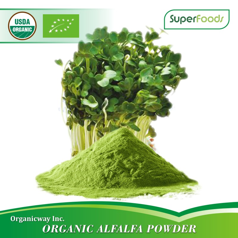 Organic Alfalfa Powder Ekowarehouse