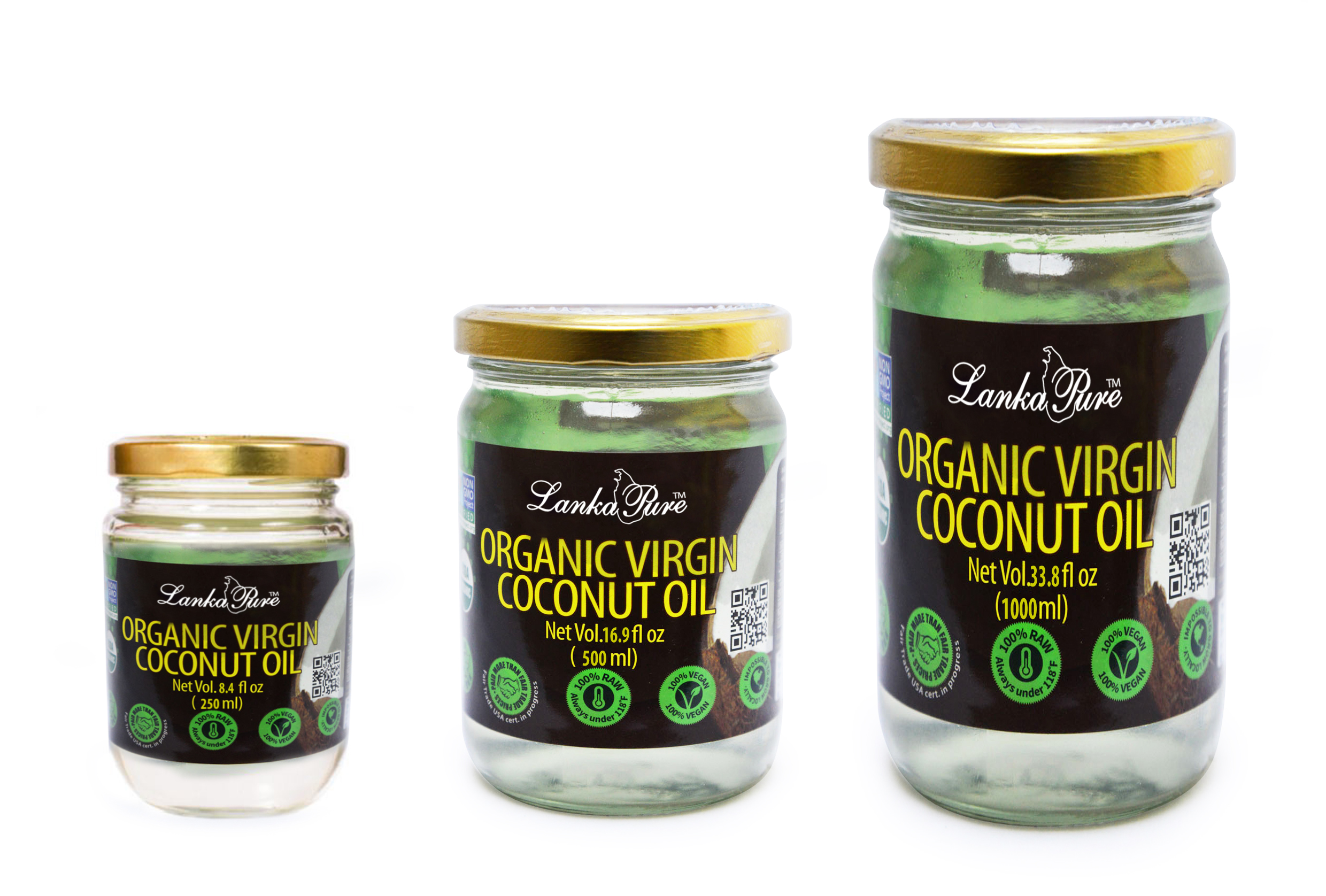 Organic & FairTrade Virgin Coconut Oil Ekowarehouse