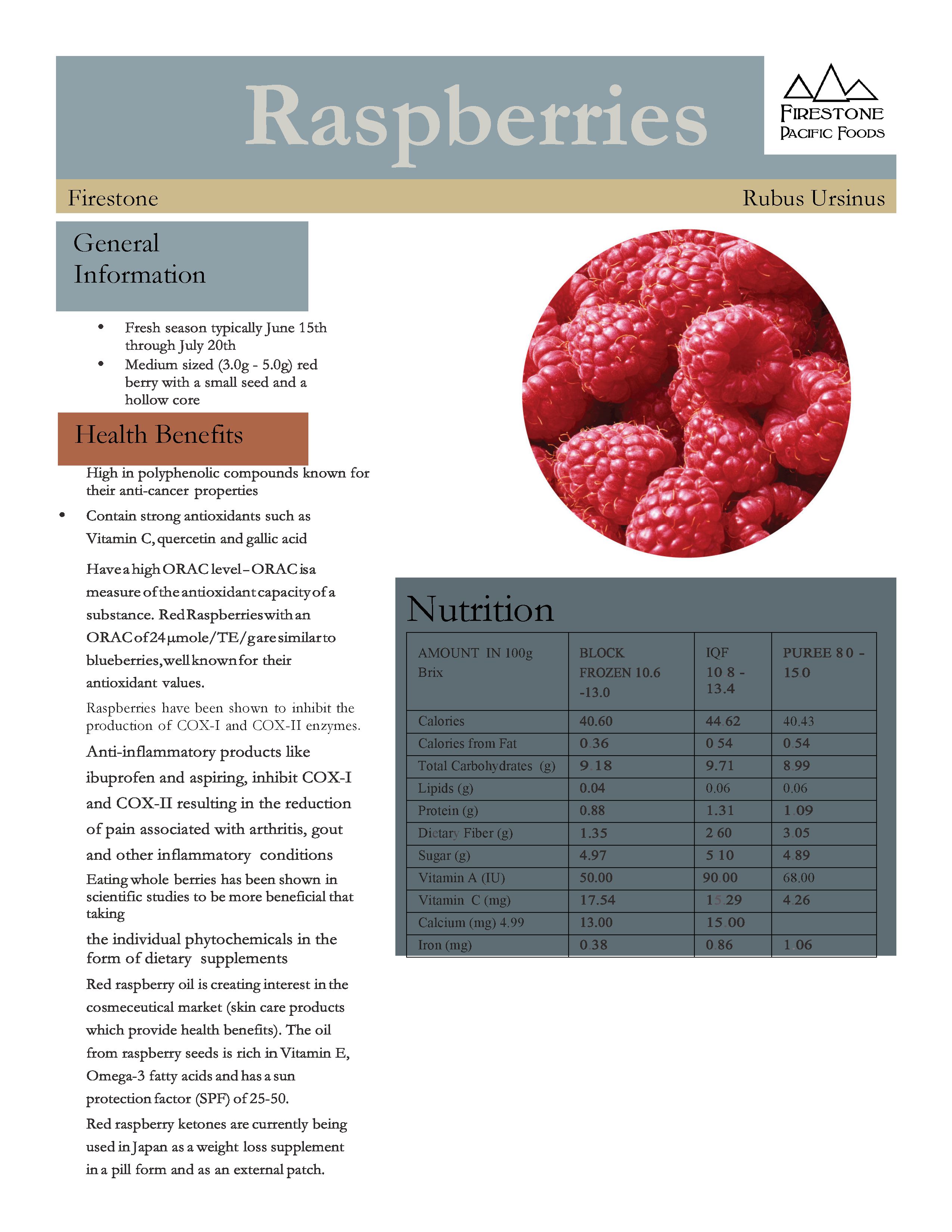 Frozen Raspberry Ekowarehouse