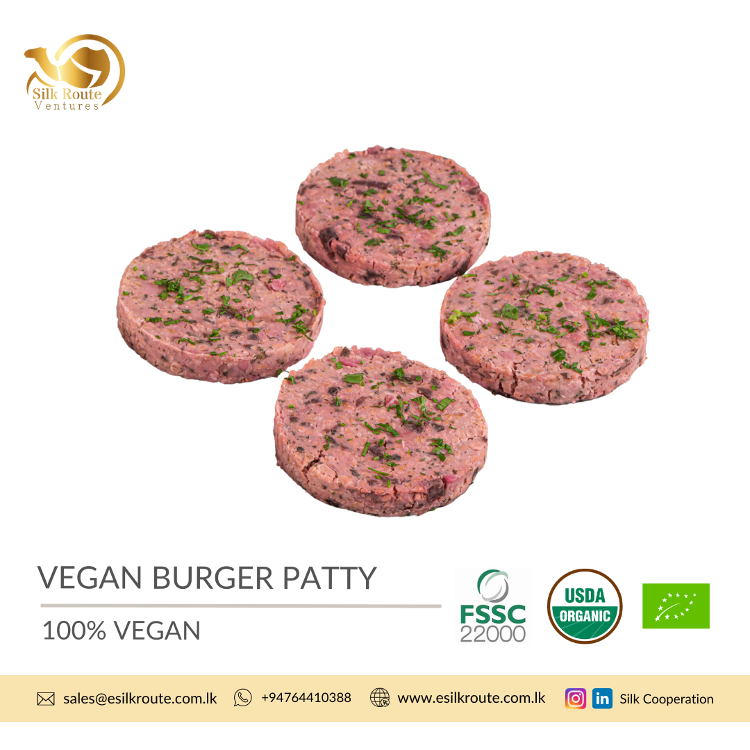 100 Vegan Burger Patty from Sri Lanka Ekowarehouse