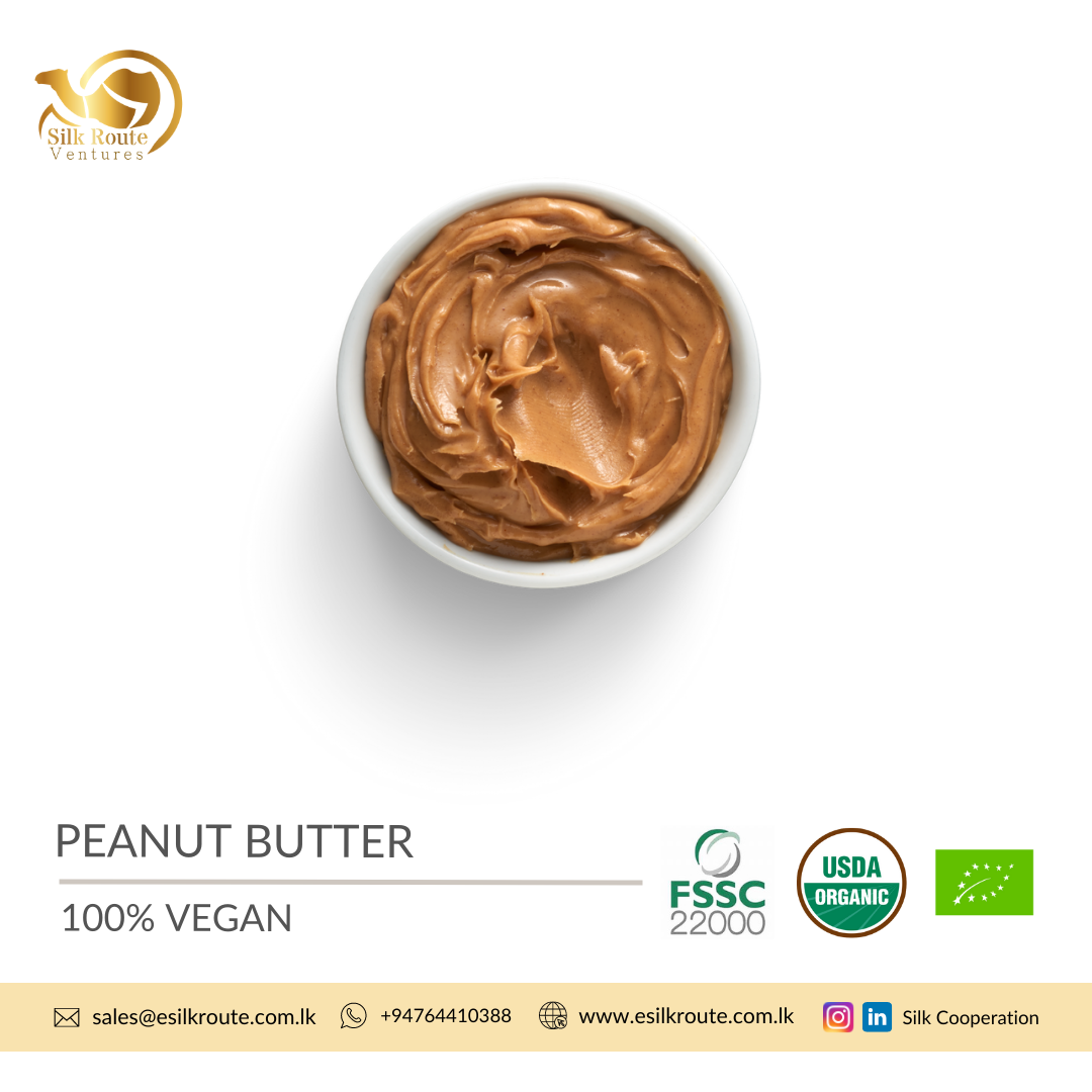 100 Vegan Peanut Butter from Sri Lanka Ekowarehouse