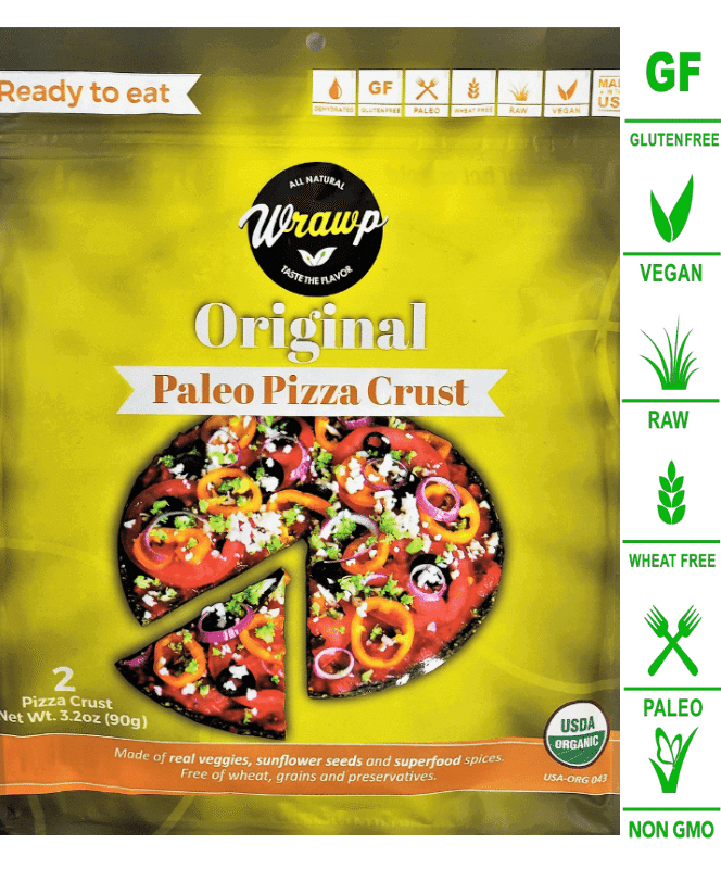 Paleo Pizza Crust Original (2/pkg x 6pkg/case) Ekowarehouse