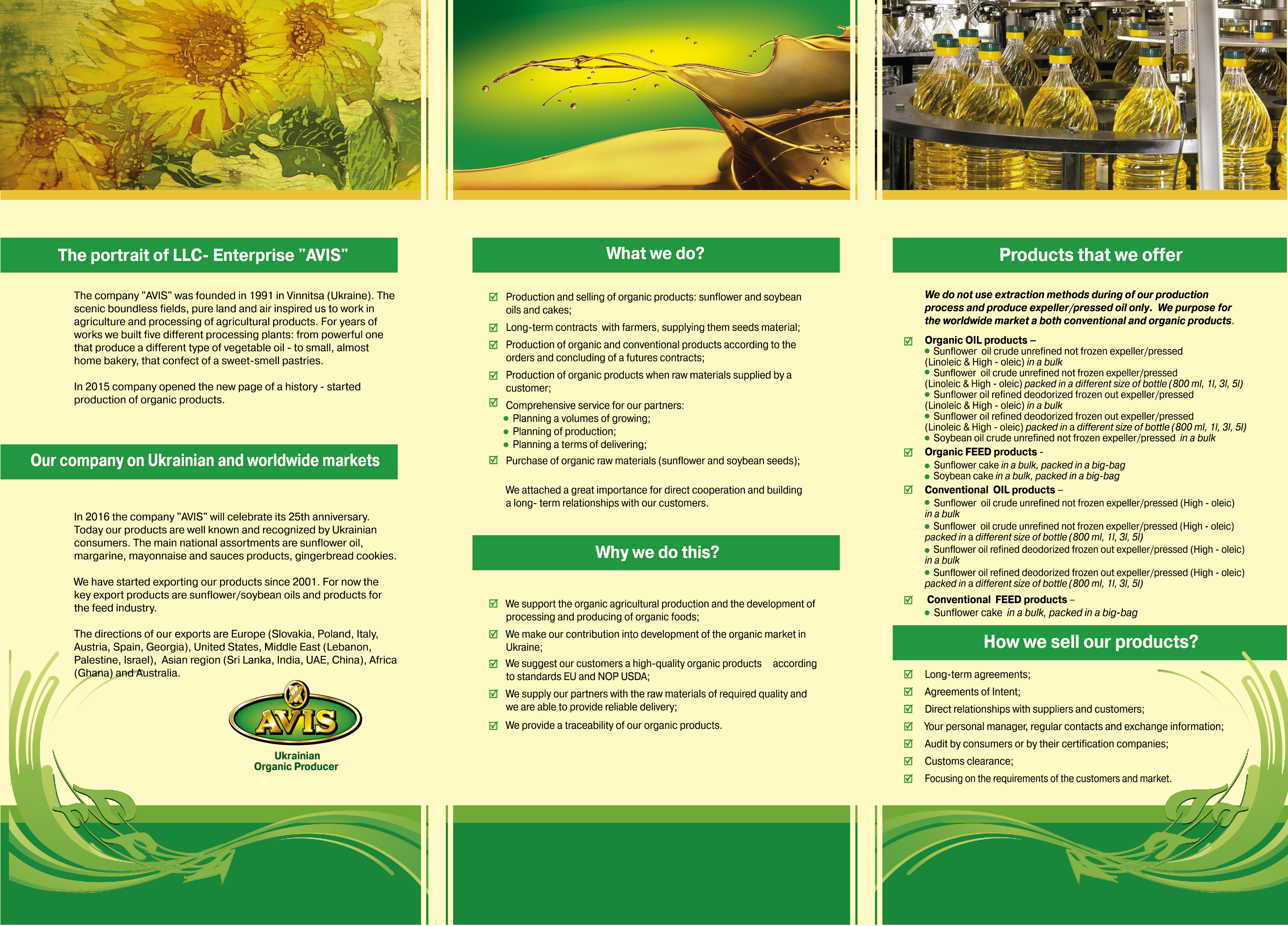 Organic High Linoleic Sunflower Oil Ekowarehouse