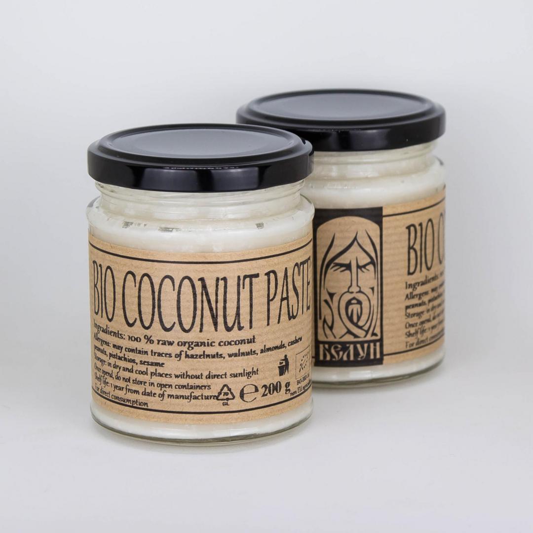 Organic coconut paste (creamed coconut) Ekowarehouse