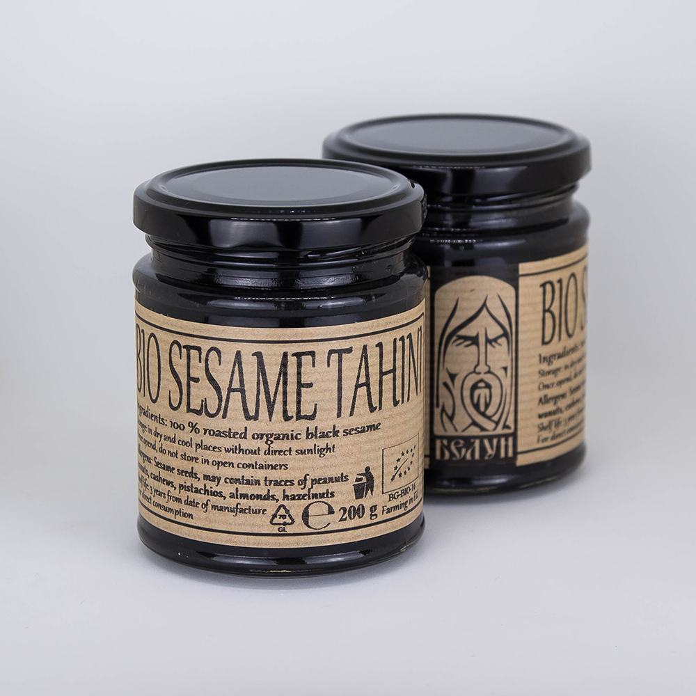 Organic black sesame tahini Ekowarehouse