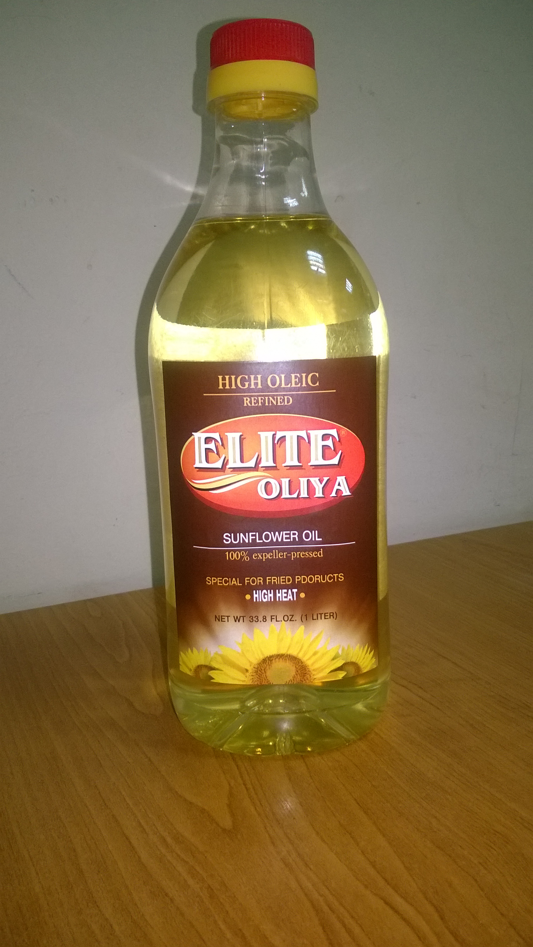 High oleic sunflower oil Ekowarehouse