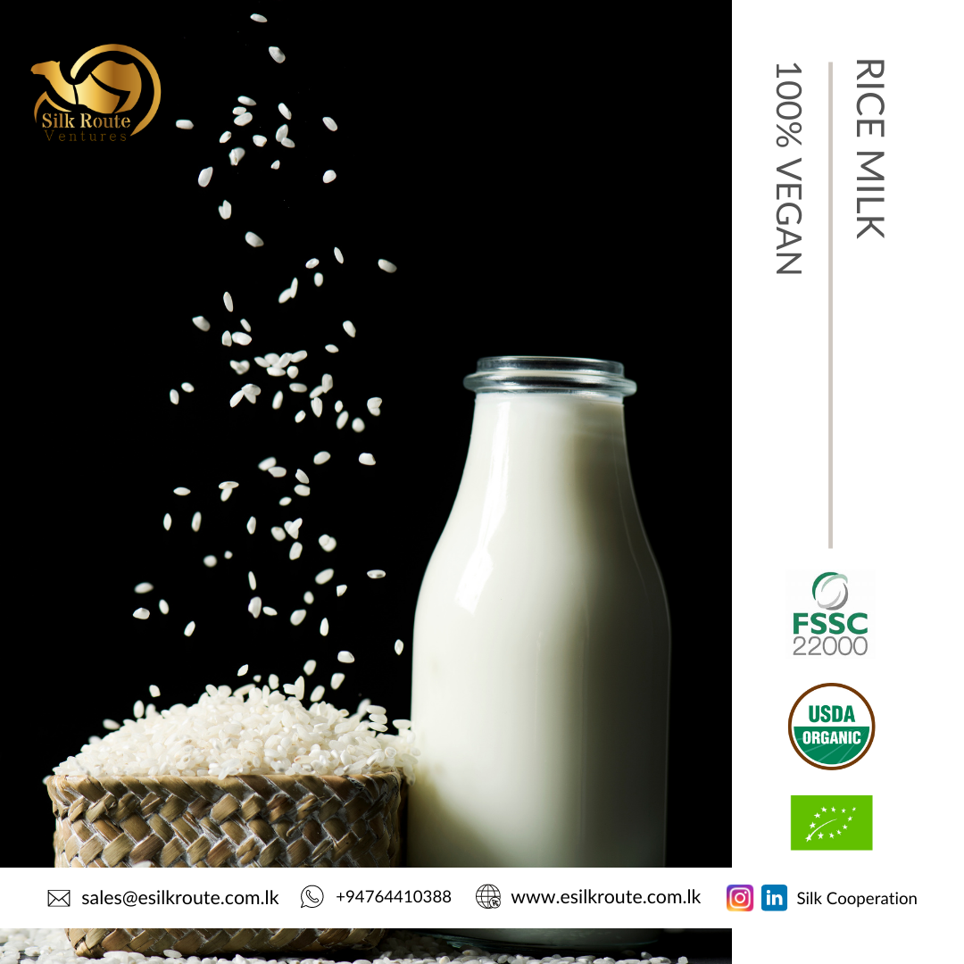 Finest Quality Vegan Rice Milk (Unflavored) from Sri Lanka | Ekowarehouse