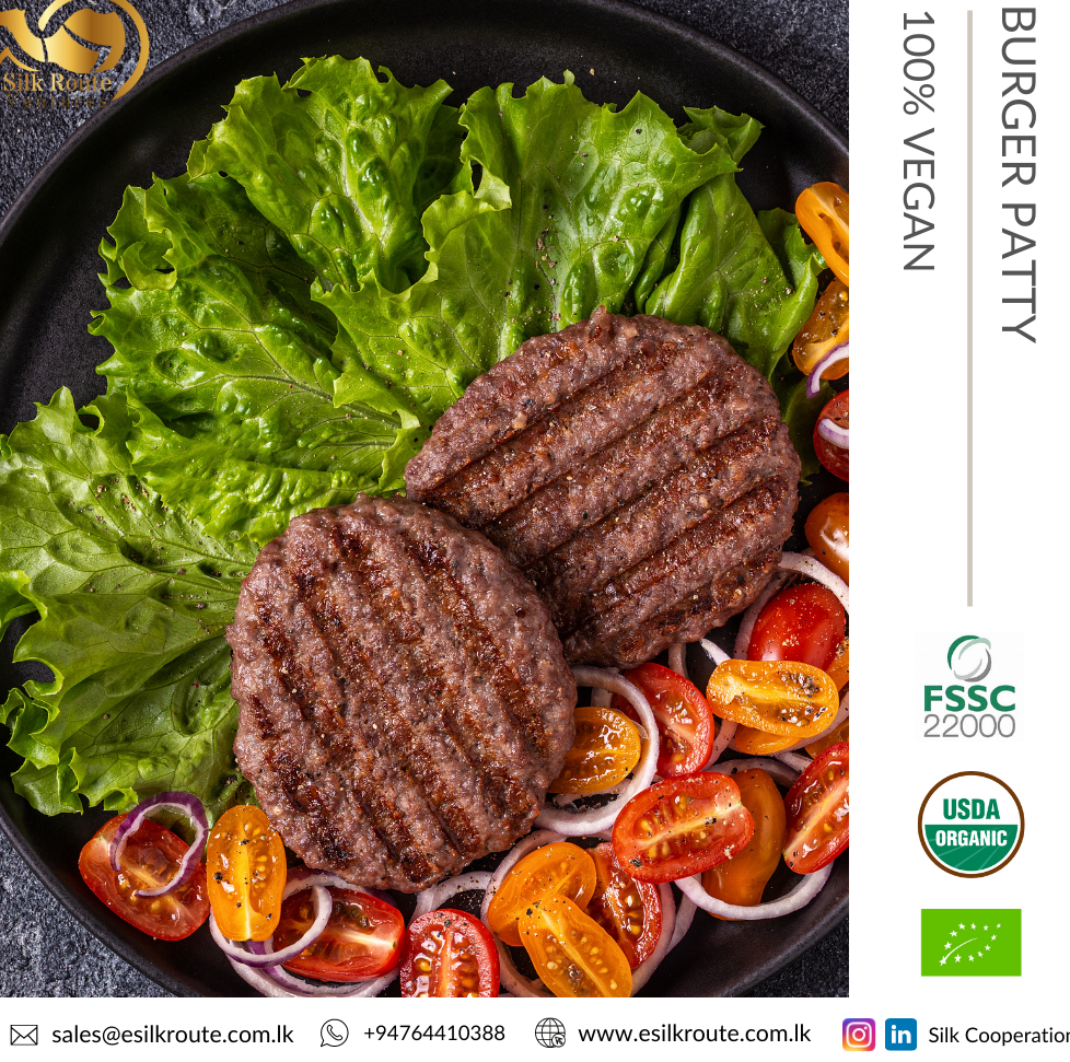 100 Vegan Burger Patty from Sri Lanka Ekowarehouse