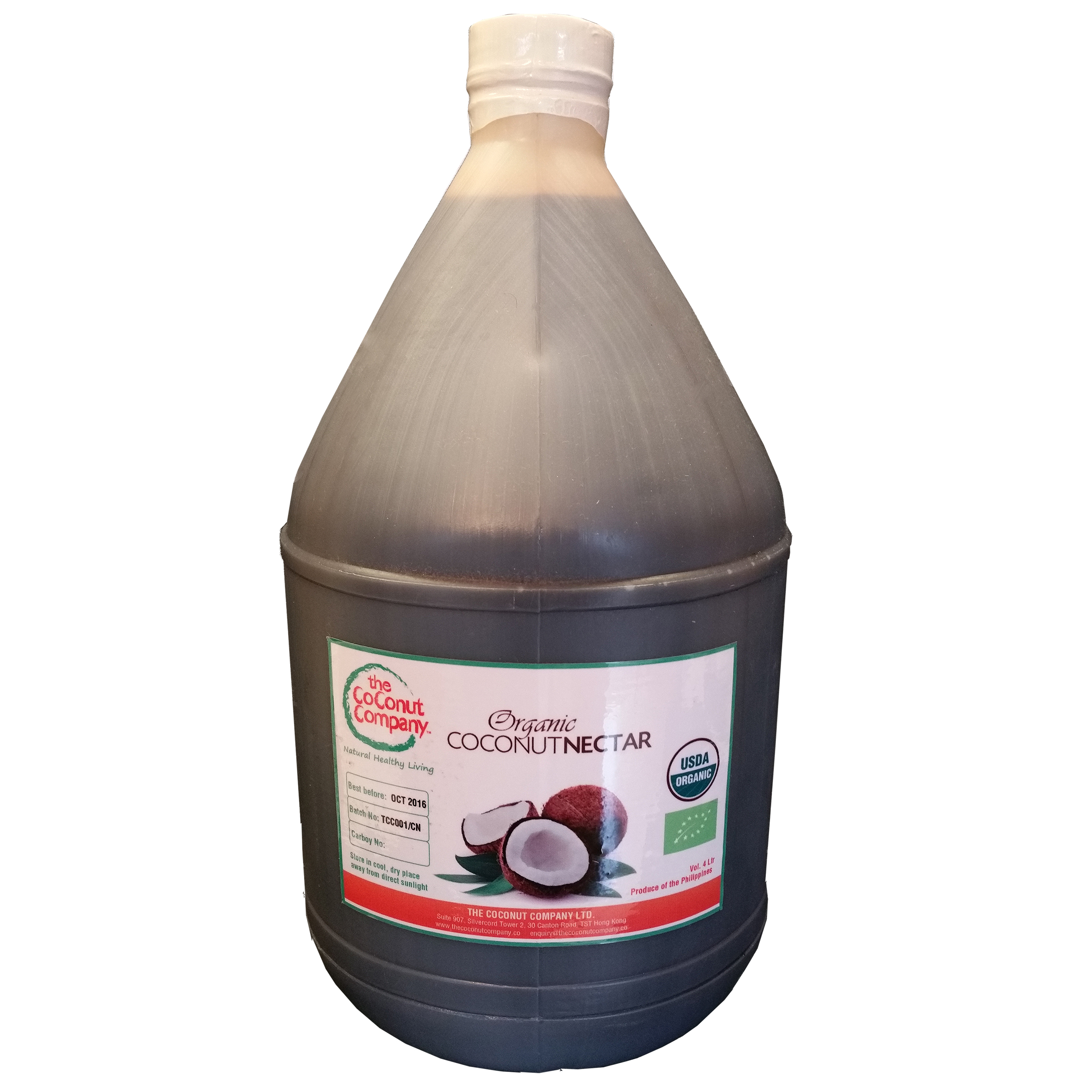 Organic Coconut Nectar (3.8 liters) Ekowarehouse
