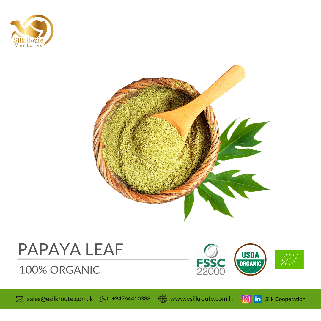 Organic Papaya Leaf Powder Ekowarehouse