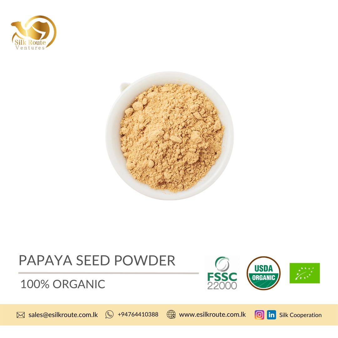 Organic Papaya Seed Powder Ekowarehouse