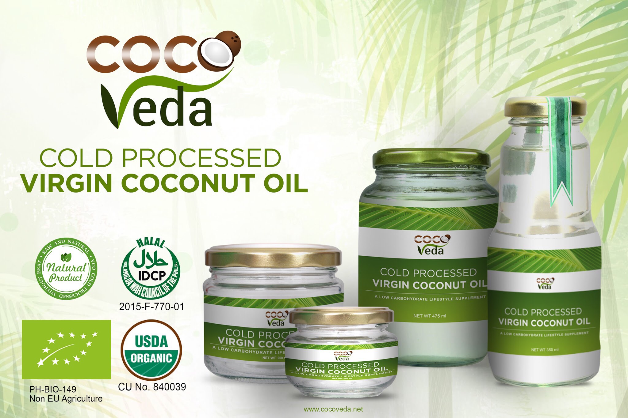 Certified 100 Organic Virgin Coconut Oil Ekowarehouse