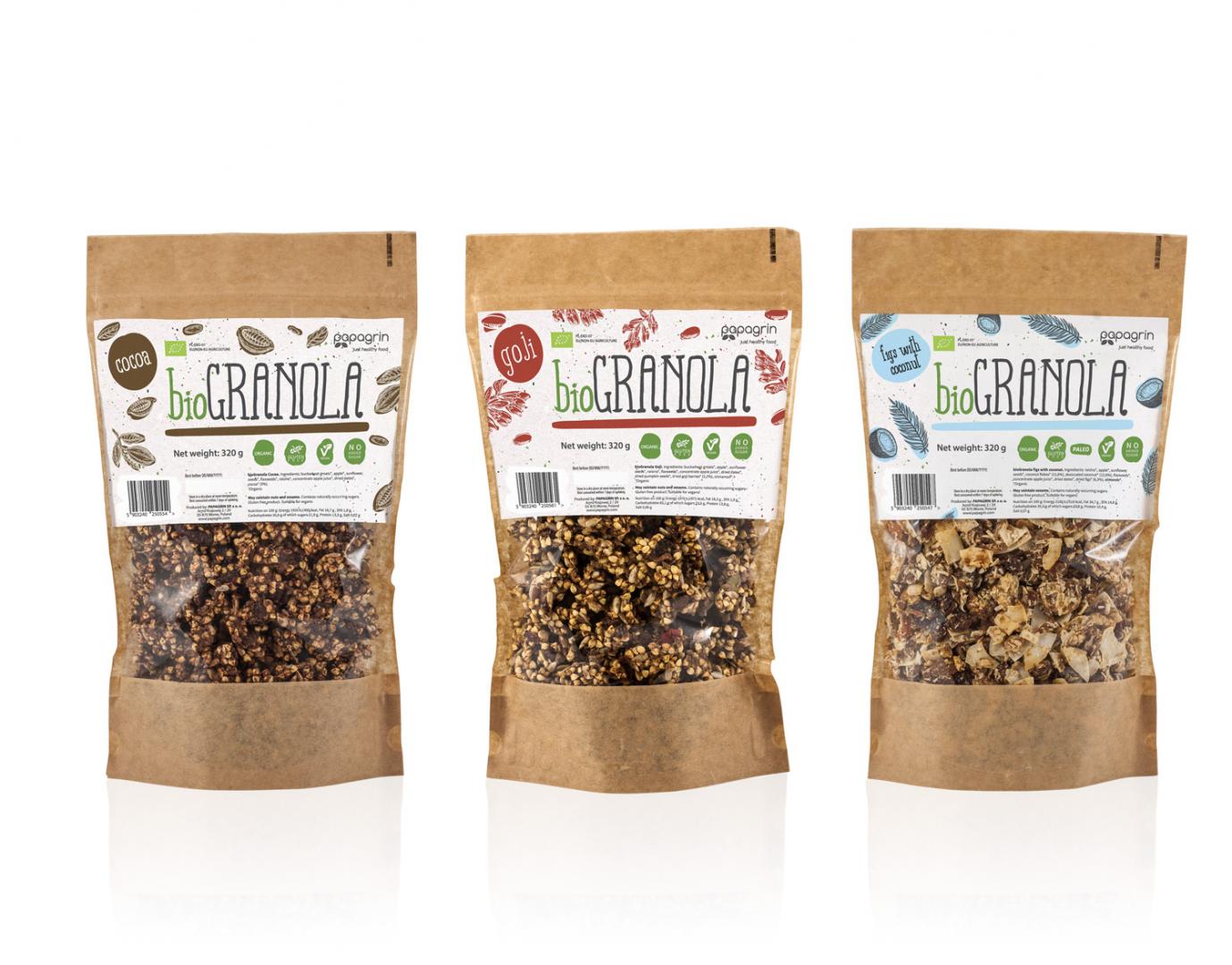 Organic Granola Ekowarehouse