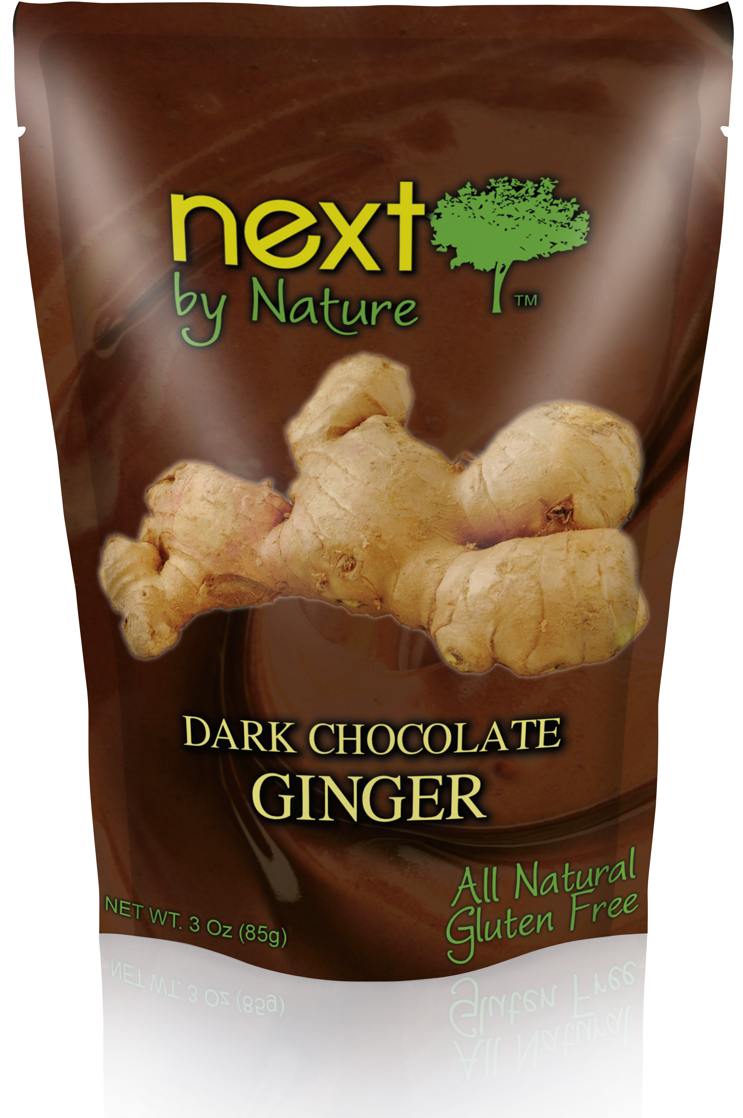 Next by Nature Dark Chocolate Covered Ginger Cubes Ekowarehouse