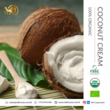 Fresh Organic Premium Coconut Cream - 22% Fat from Ceylon