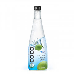 Organic Coconut Water 300ml Bottle (USDA Organic, EU Organic)