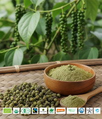 Organic Ceylon Dehydrated Green Pepper Powder