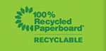 100% Recycled Paperboard