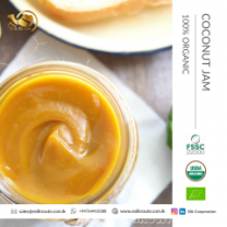 100% Organic Gluten-Free Coconut Spread Vegan Coconut Jam