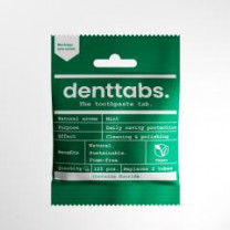 DENTTABS Teethcleaning Tablets - with fluoride (125pcs)