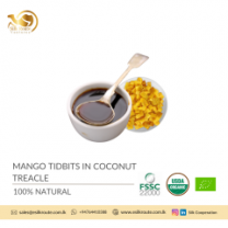 Healthy Dessert - Mango tidbits in Coconut treacle