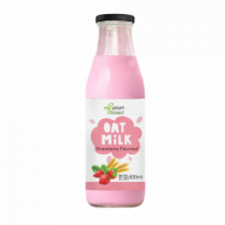 Strawberry Flavored Vegan Oat Milk from Sri Lanka