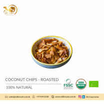 Premium Quality Organic Coconut Chips (Roasted) from Sri Lanka