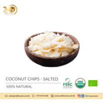 Premium Quality Organic Salted Coconut chips from Sri Lanka