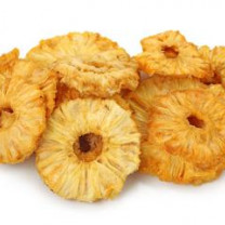 Dehydrated pineapple rings