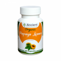 Organic Papaya Leaf Powder Capsules from ANCIENT NUTRA in Bulk for Wholesale Price from Sri Lanka