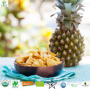 Organic Dehydrated Pineapple